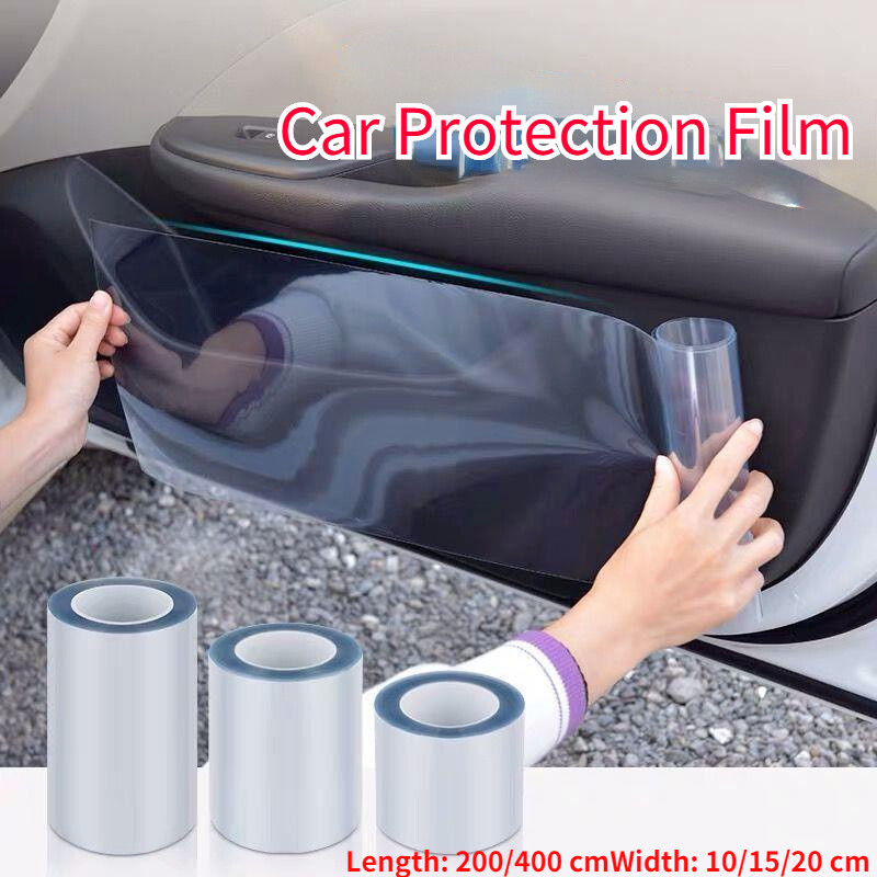 Car Protection Vinyl Film Clear Wrap Scratch Proof Door Edge Tape Sticker