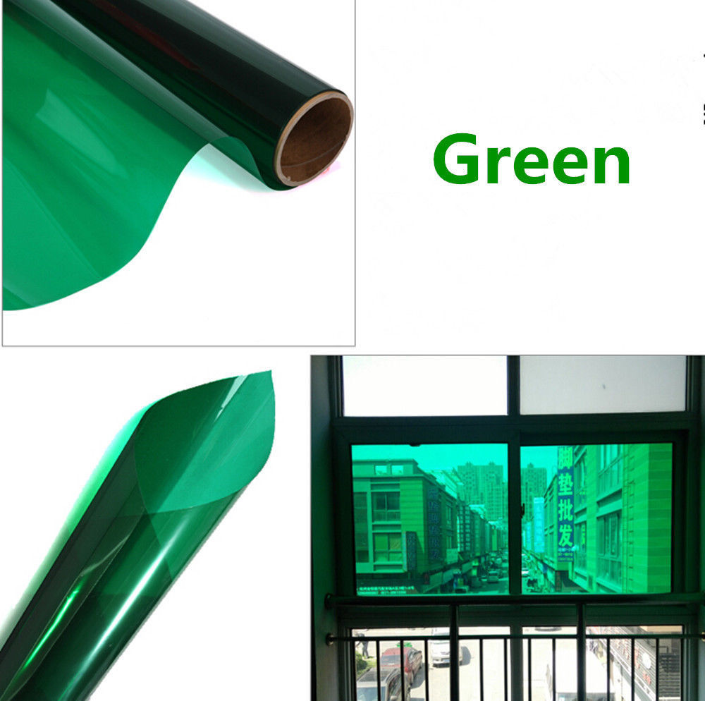 Decorative Non Reflective Window Glass Film Solar Tint Architectural Film 9color