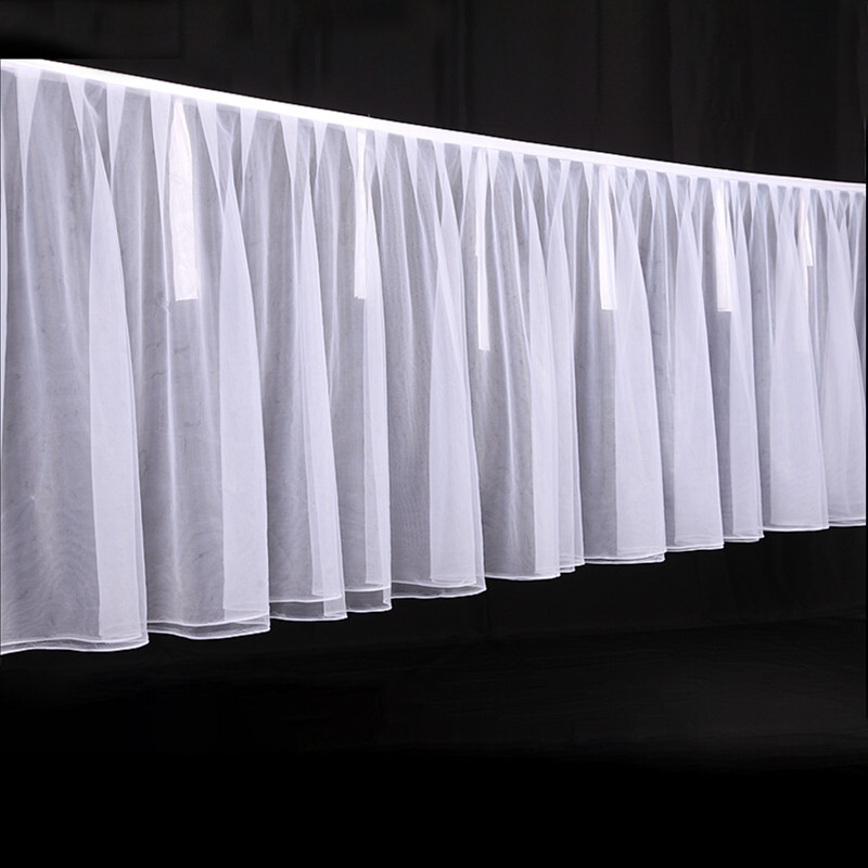 Tutu Ceiling Drapery Panels Wedding Sheer Gauze Long Ceiling Draping Hall Decor