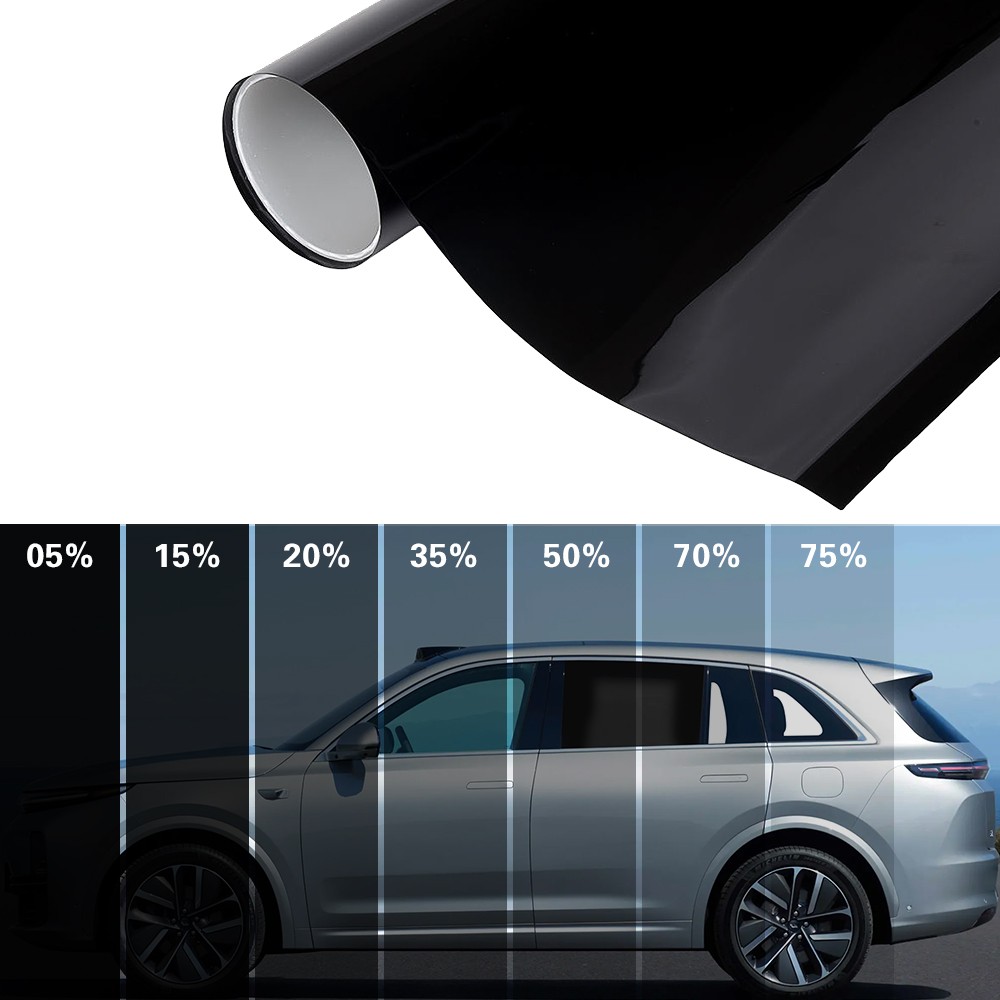 Car Window Tint Film Roll – 5-50% VLT for Car, Home & Office 20″ x 10FT/20FT US