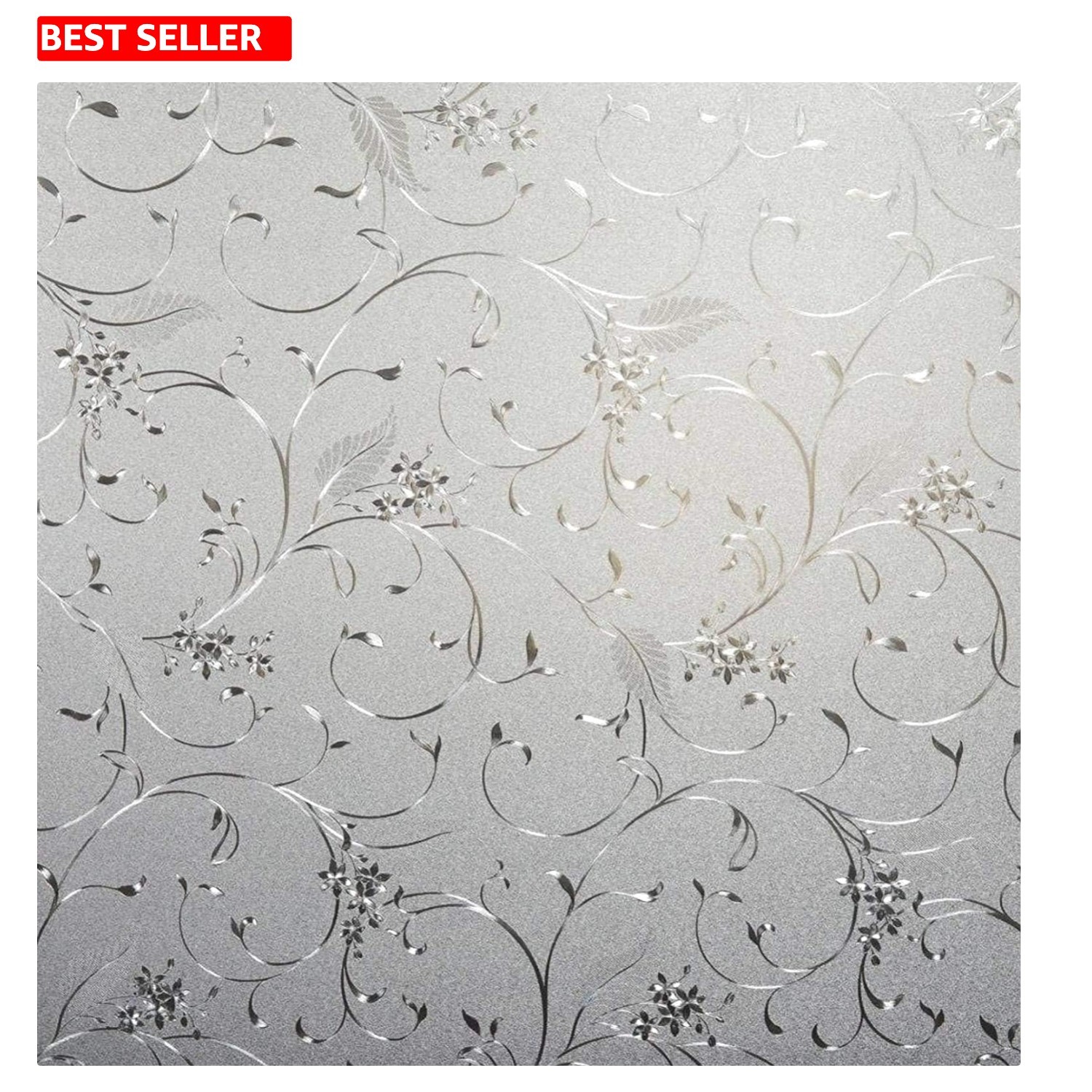 Frosted Static Cling Window Film 11.8” x 78.7” – Elegant Privacy Solution