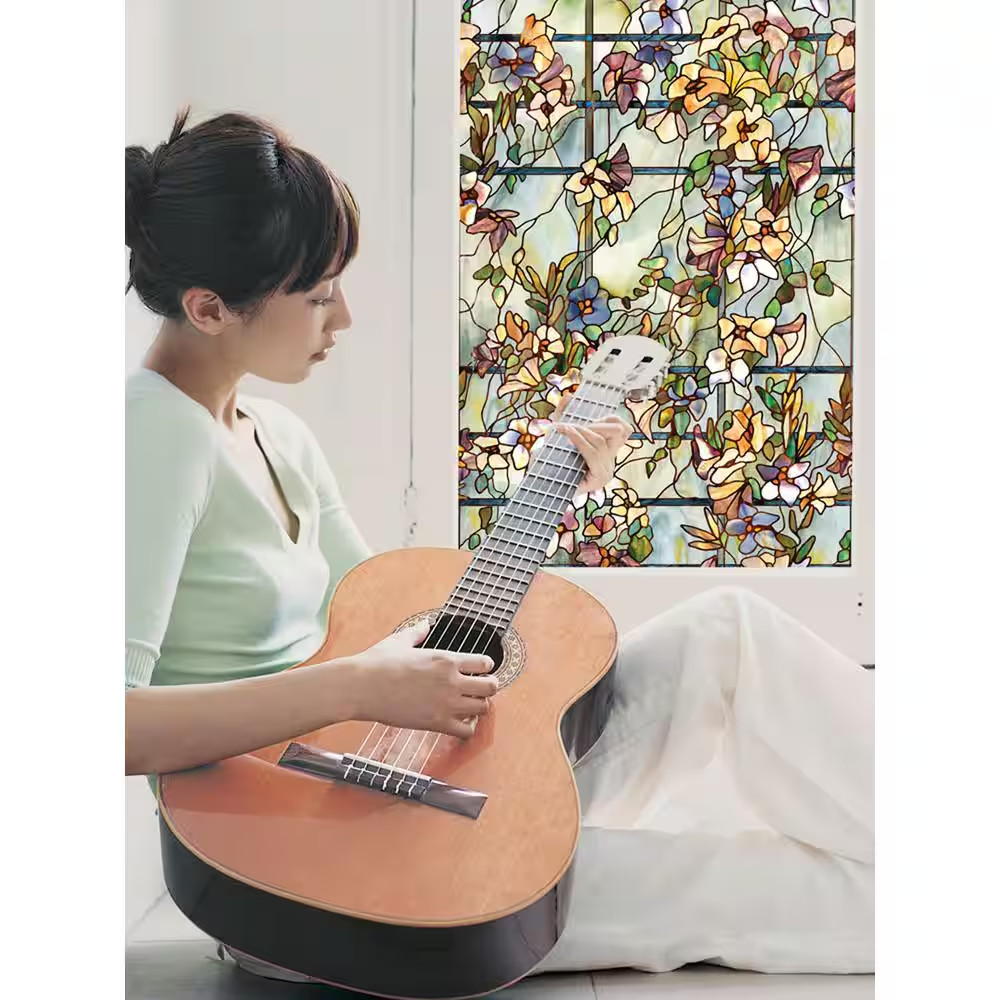 24 In. X 36 In. Trellis Decorative Window Film