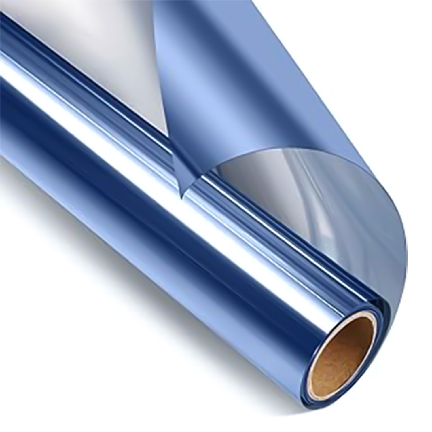 Blue One Way Mirror Window Film Tint Reflective Glass Sticker Anti UV For Home.