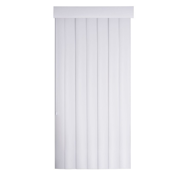 Lotus & Windoware Smooth Curved Vertical, 78 by 84 Inch, White