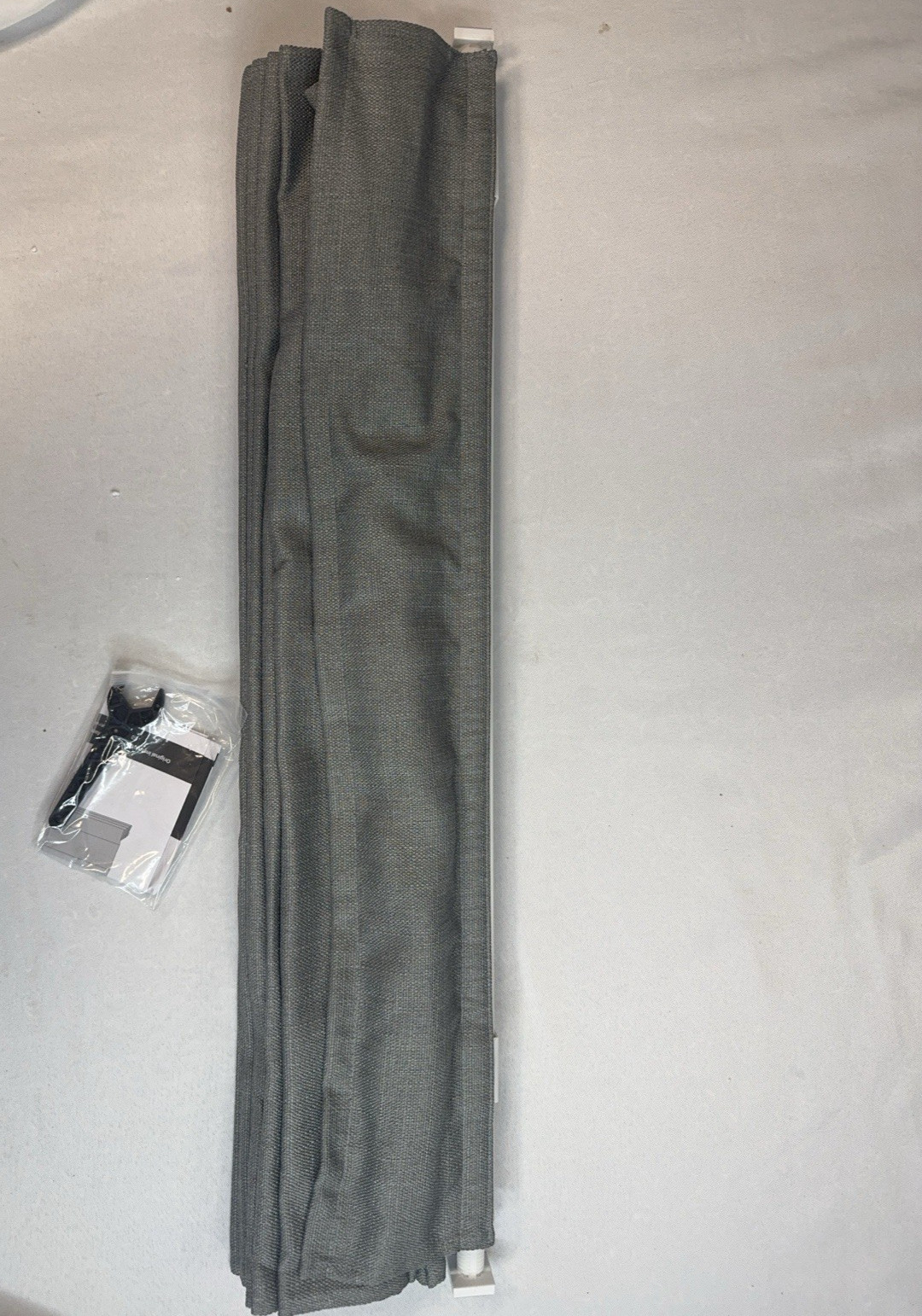 Window Shade No Drill Roman Shades Cordless Light Filtering 30″ x 64″ Grey