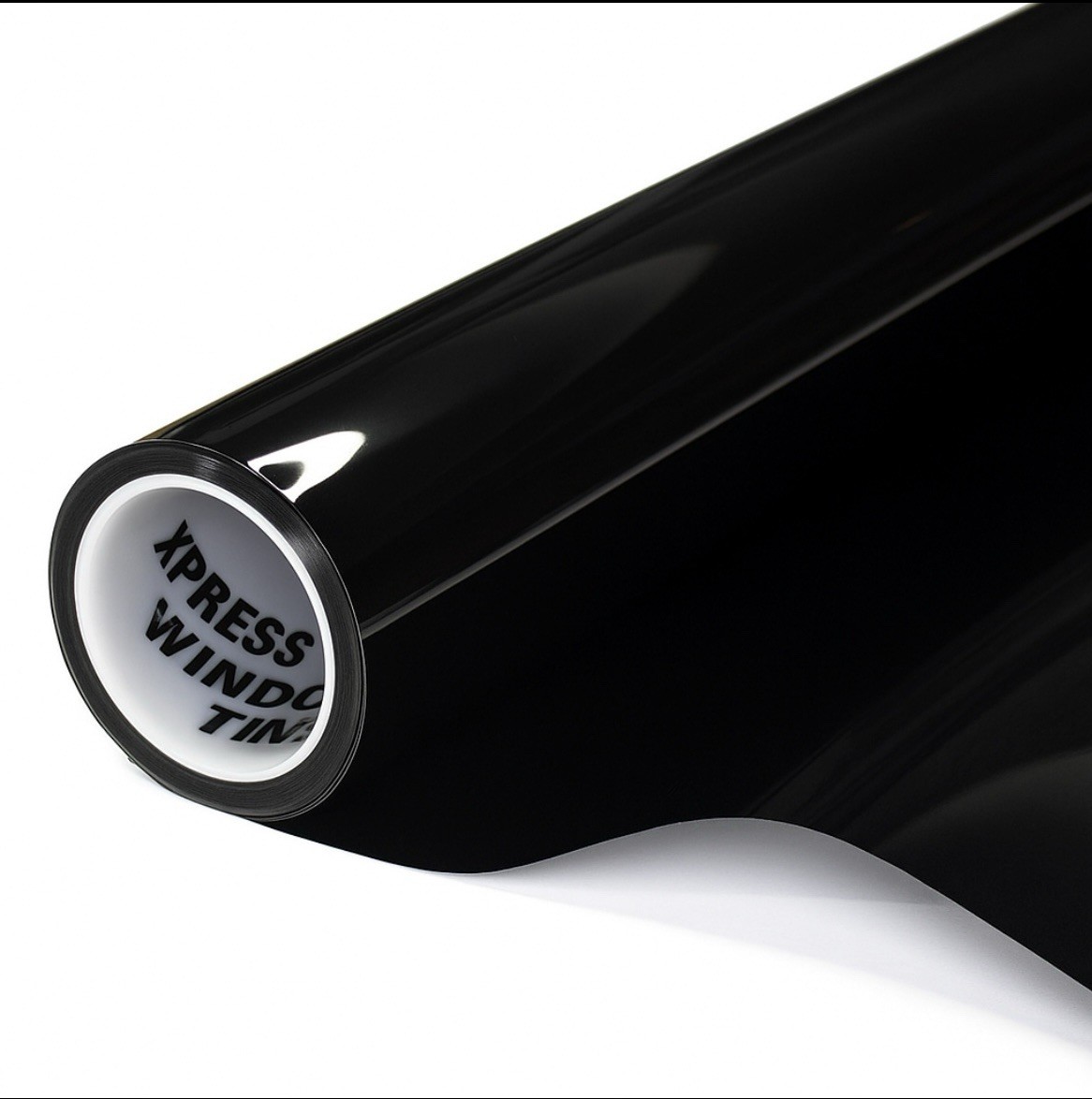 XPRESS Window Tint Roll Standard Black 2.0mil For Car Truck Home 24 Inch 5%