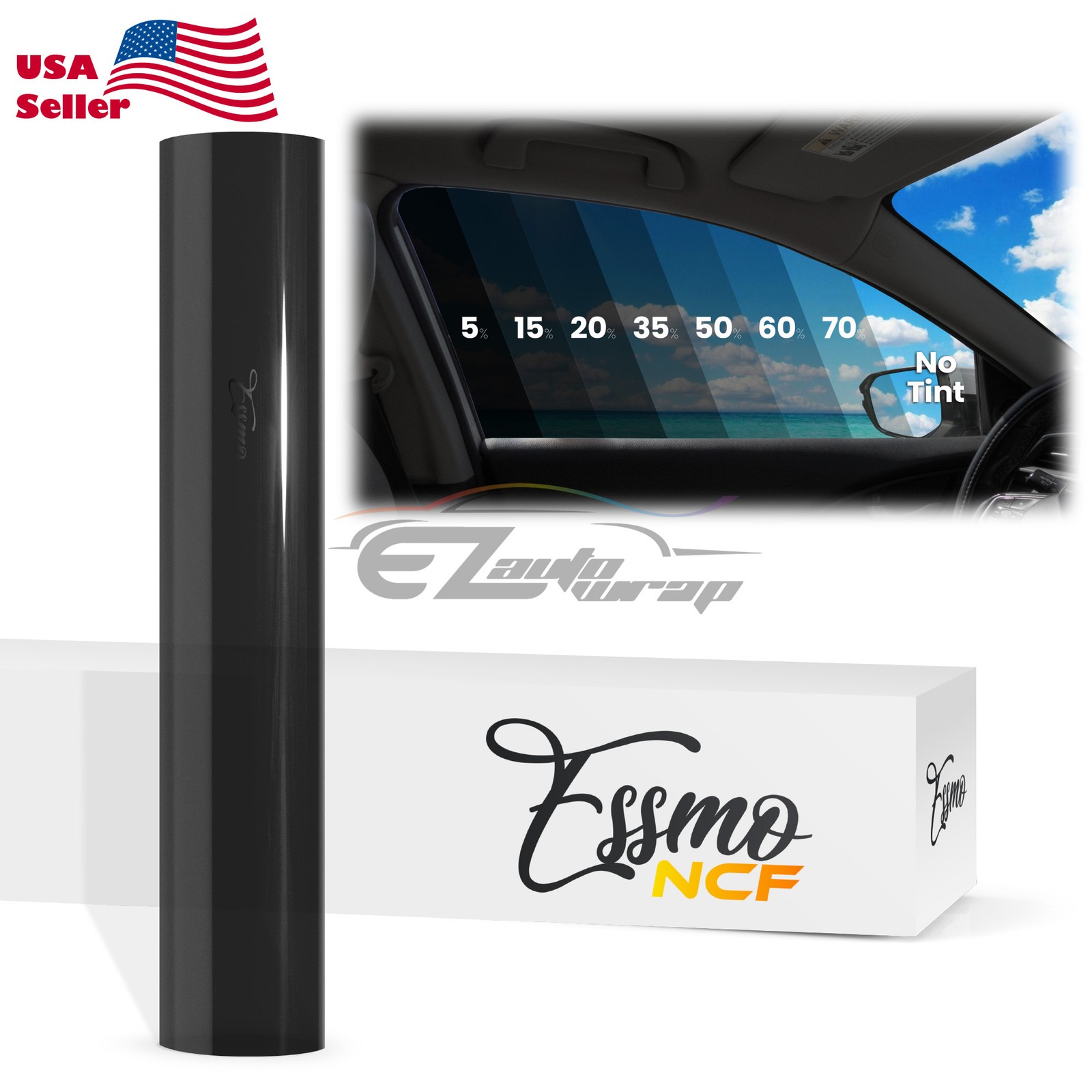 ESSMO Nano Ceramic Window Tint Film 20% VLT Car Home UV Heat Protection NCF20