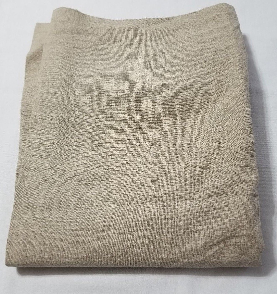 New Open Package Threshold Natural Khaki One Window Panel Curtain 56″WX93″L