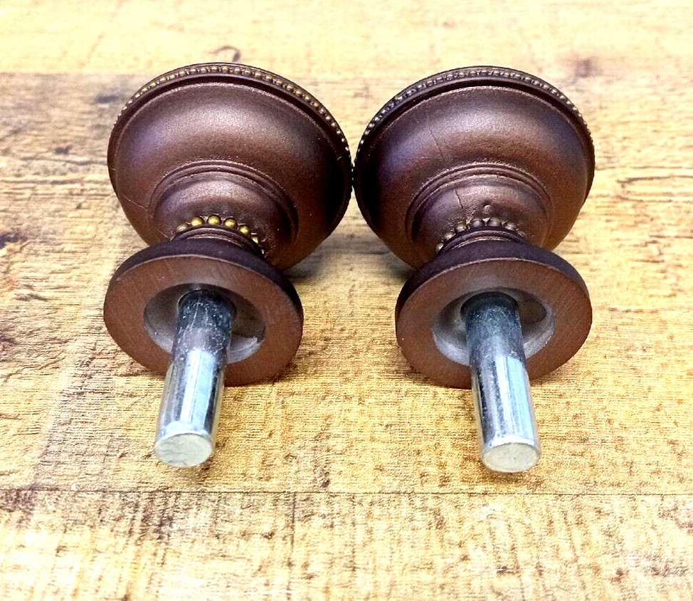 2 Pack – Rod Desyne Finials Cocoa – Model 5708-07
