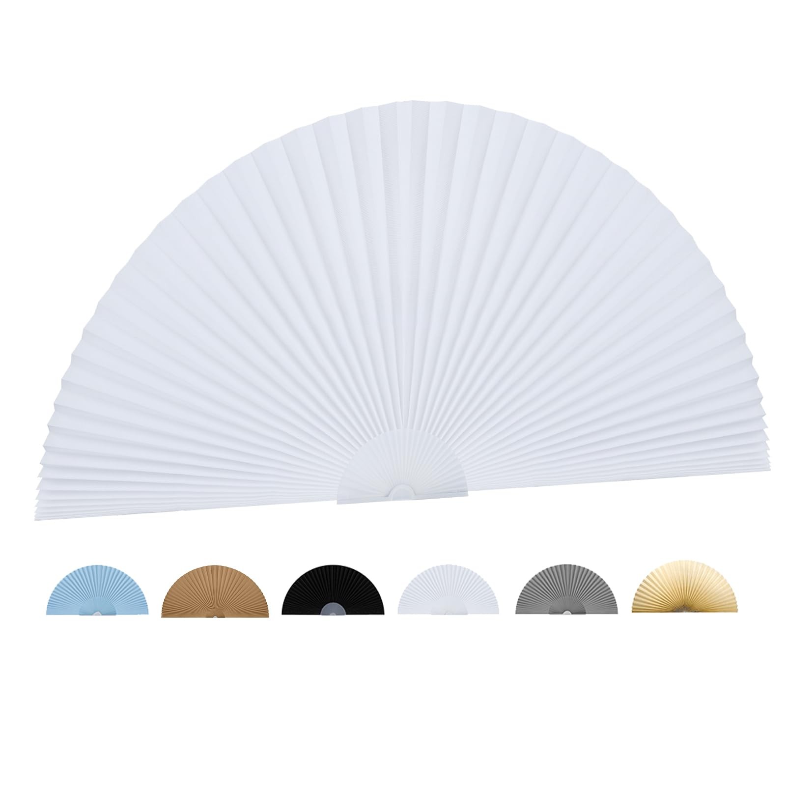 Arch Window Shade Curtains Half Circle Moon Pleated Fabric Blinds Semi Circle