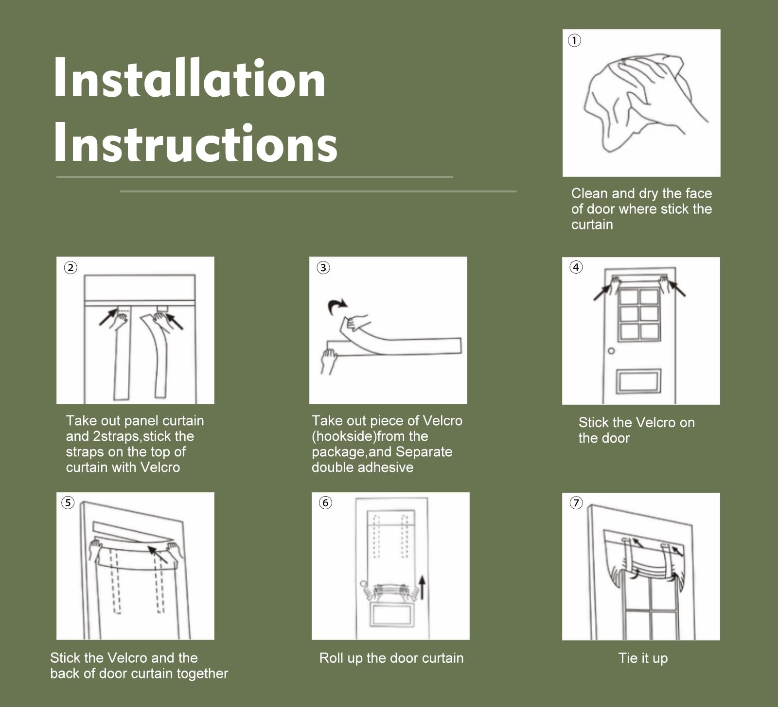 Pi Blackout French Door Curtain 2 Panelsprivacy Thermal Insulated Tie Up Door