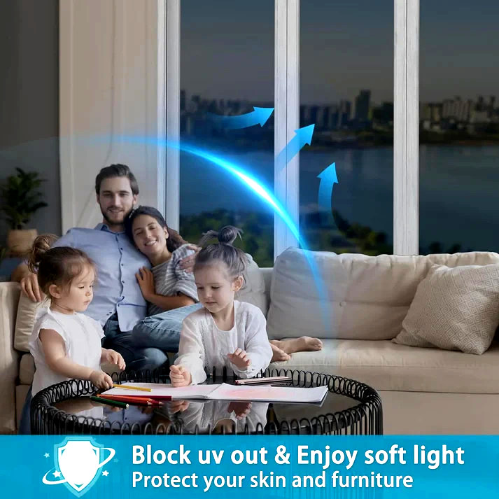 One Way Window Privacy Film See Out Not in ,118in x 23.6in Home Heat Blocking