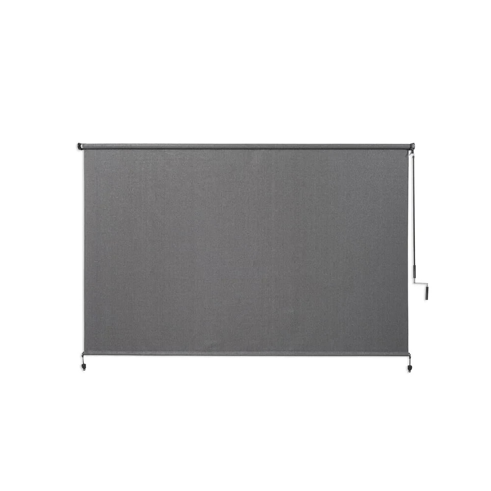 Coolaroo 96×72 Pewter Cordless UV Blocking Exterior Roller Shade