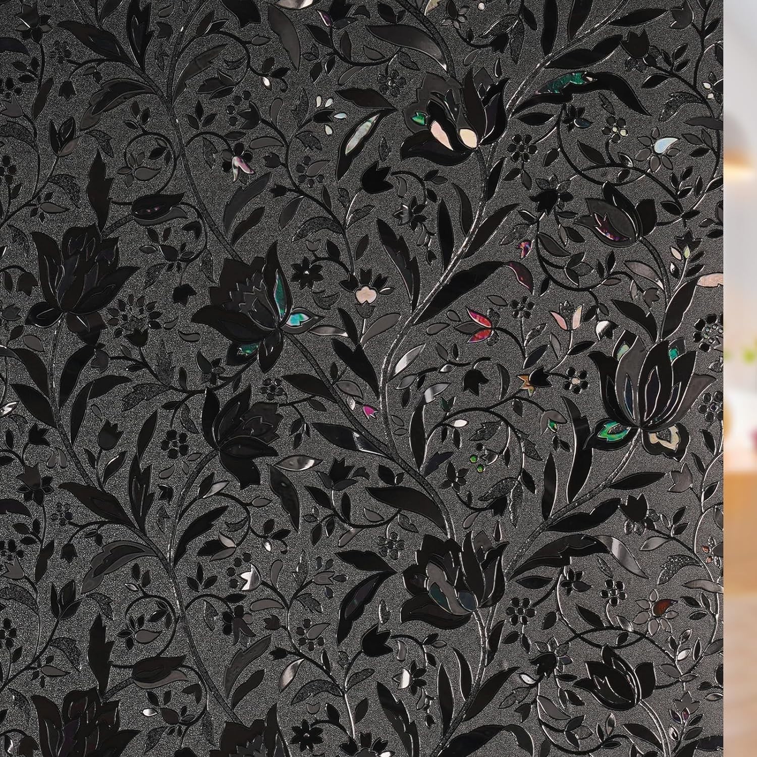 Window Privacy Film Decorative Stained Glass Static Clings Frosted Sticker Cover
