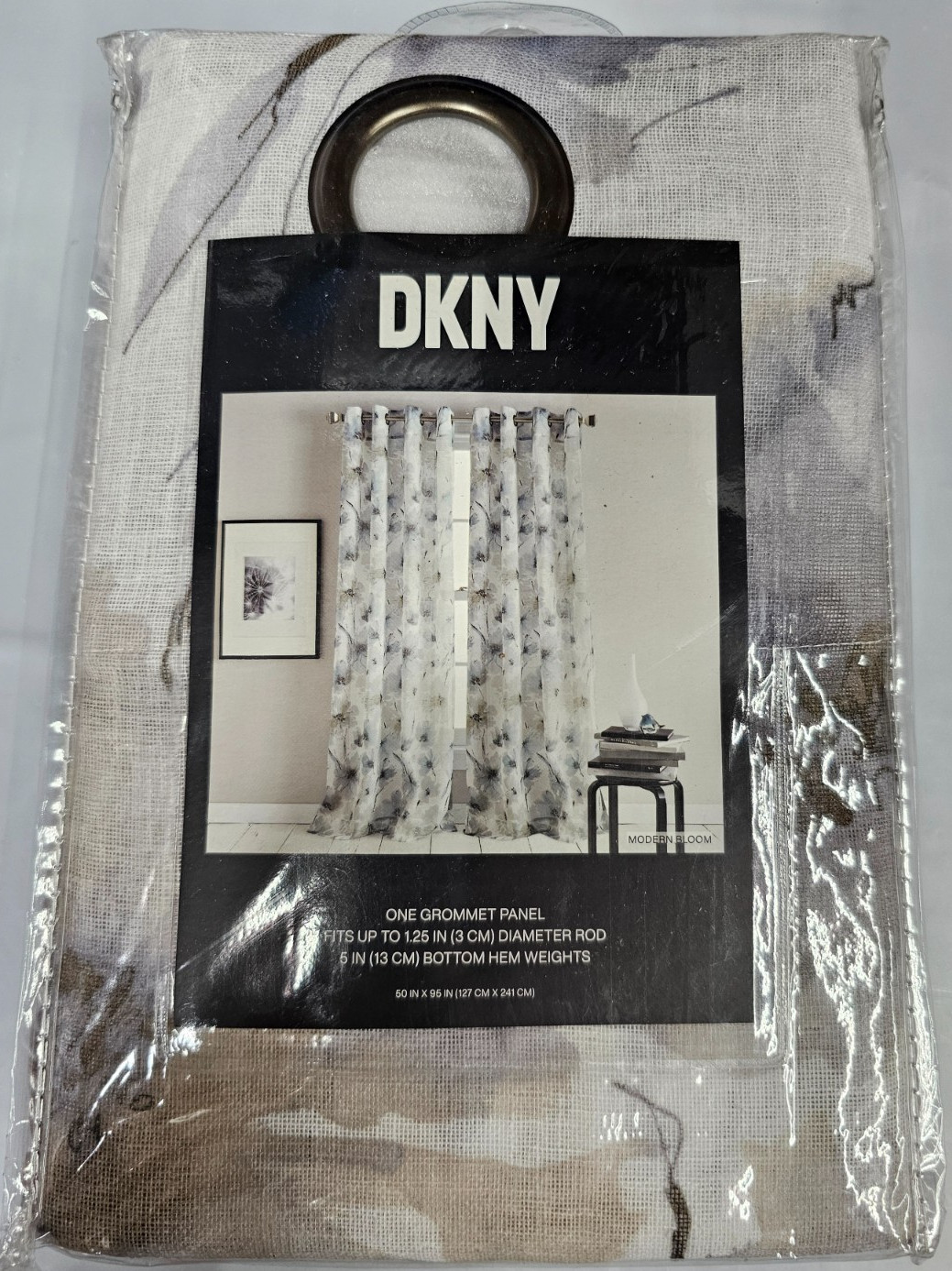 Dkny Modern Bloom Grommet Panel, 50 X 84 1-Panel