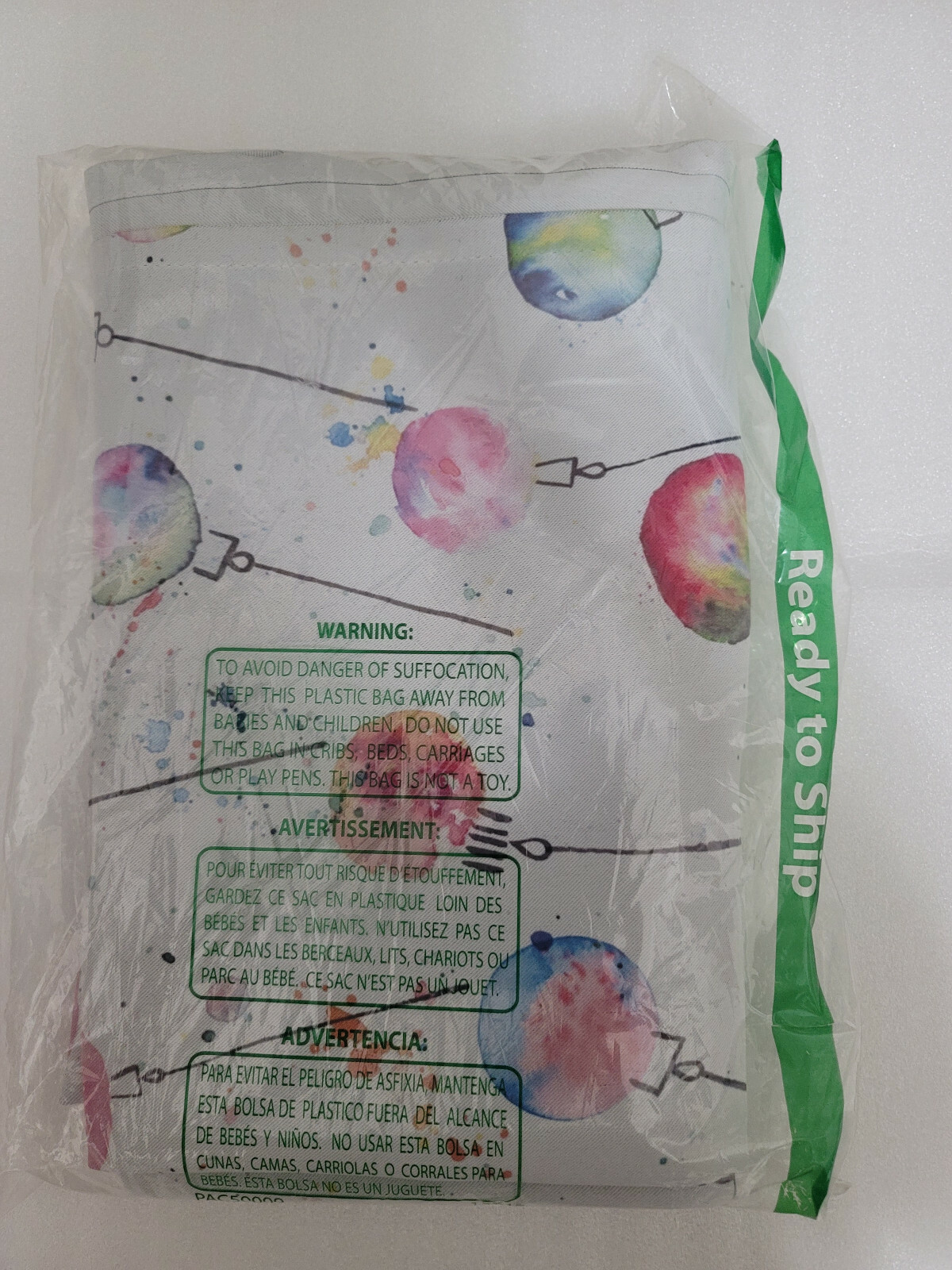 New Deny Desgins Ninola Design Christmas Baubles Watercolor Blackout Curtains