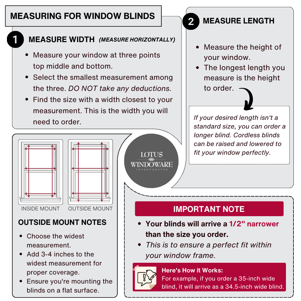 Lotus & Windoware Cordless, 2 Inch Faux Wood Blind, Window Blinds, Blinds & S…