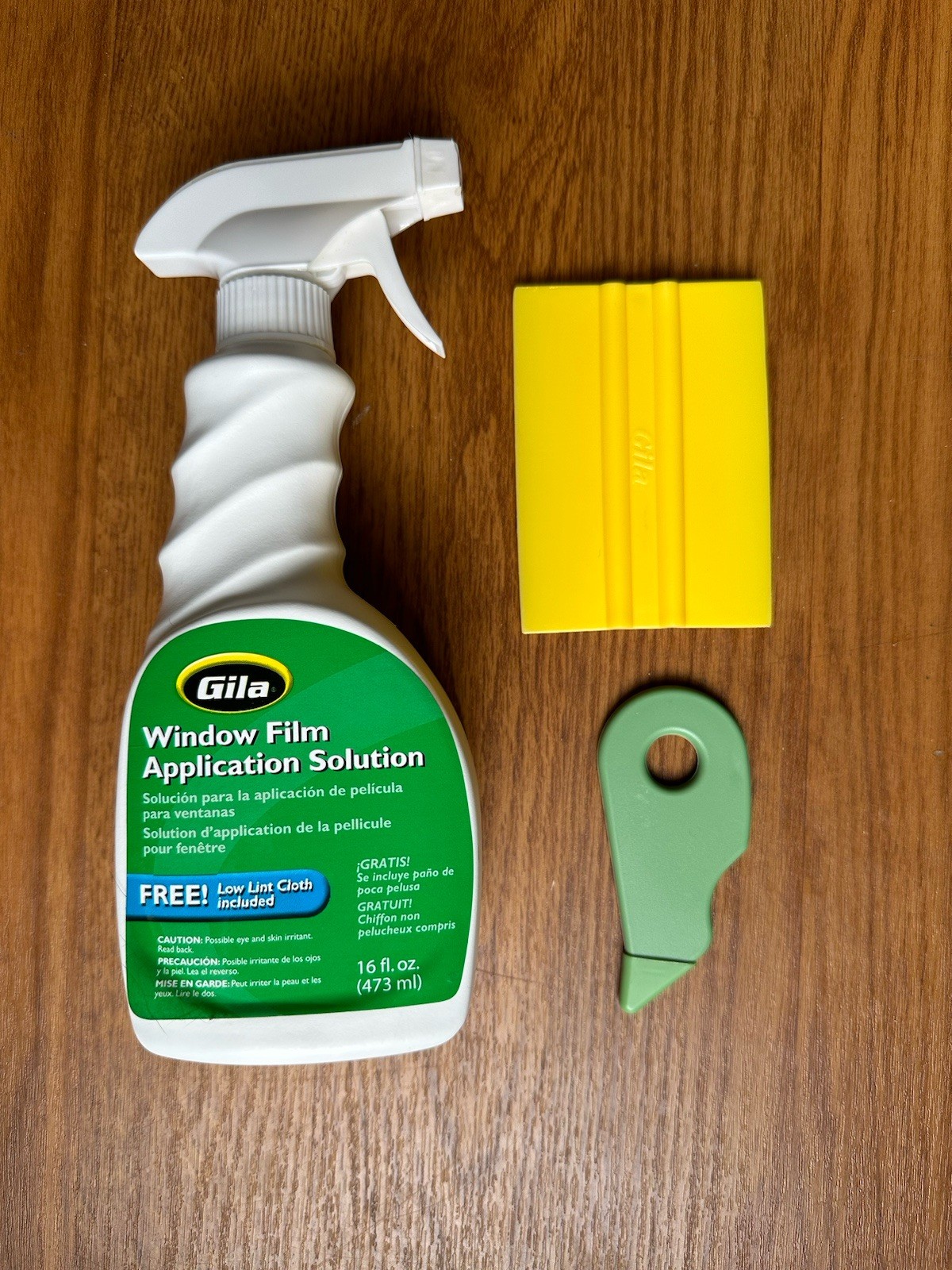 Gila Clear Indoor Window Film Application Kit – Free Shipping