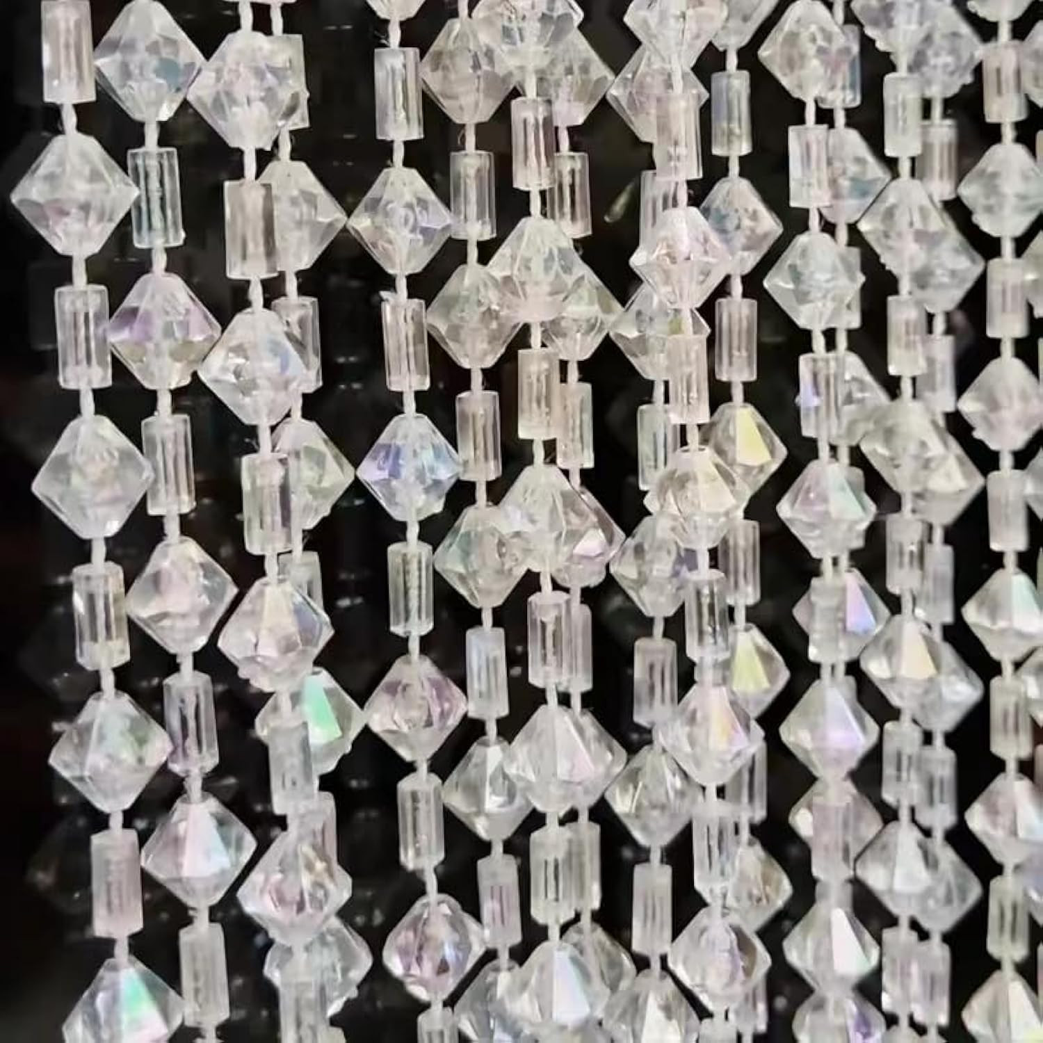 Beaded Curtain Doorways Acrylic Hanging Door Beads String Curtains Tassel Room D