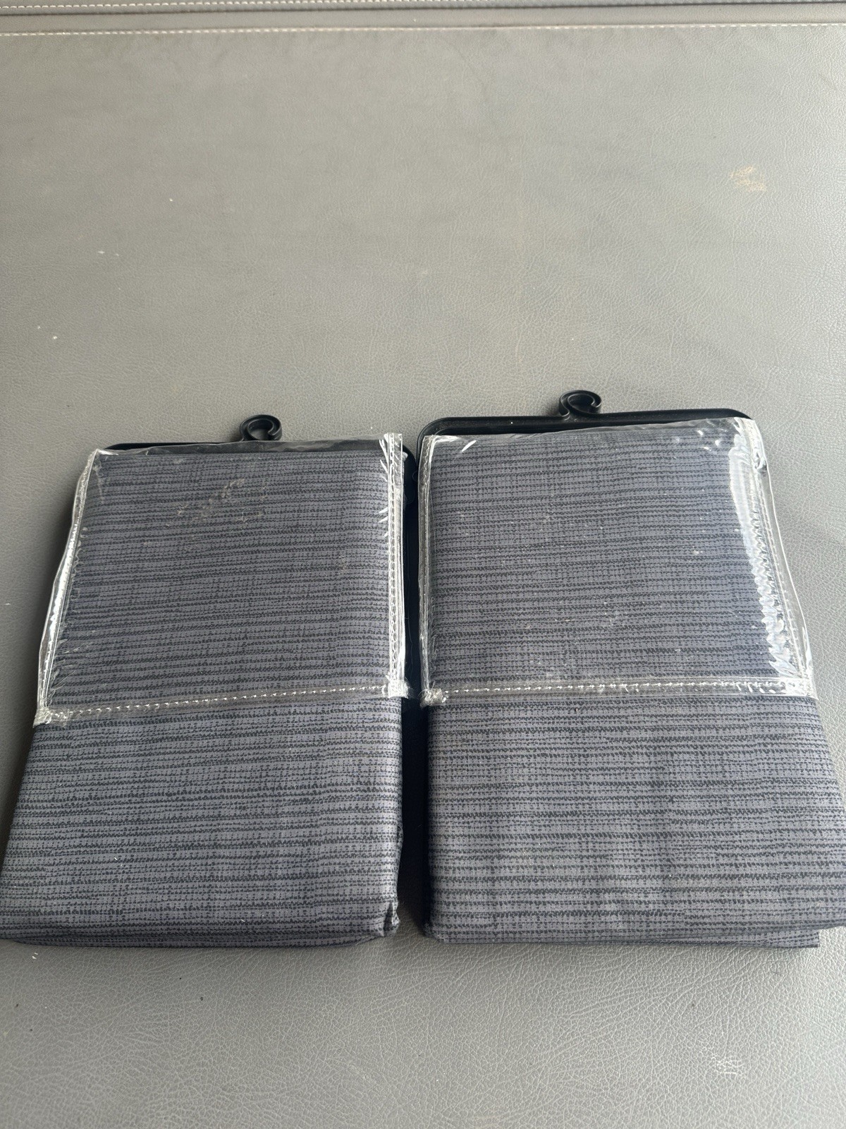 Eclipse Room Darkening 4 Rod Pocket Panels 30×84 Gray 2 Pair 100% Polyester