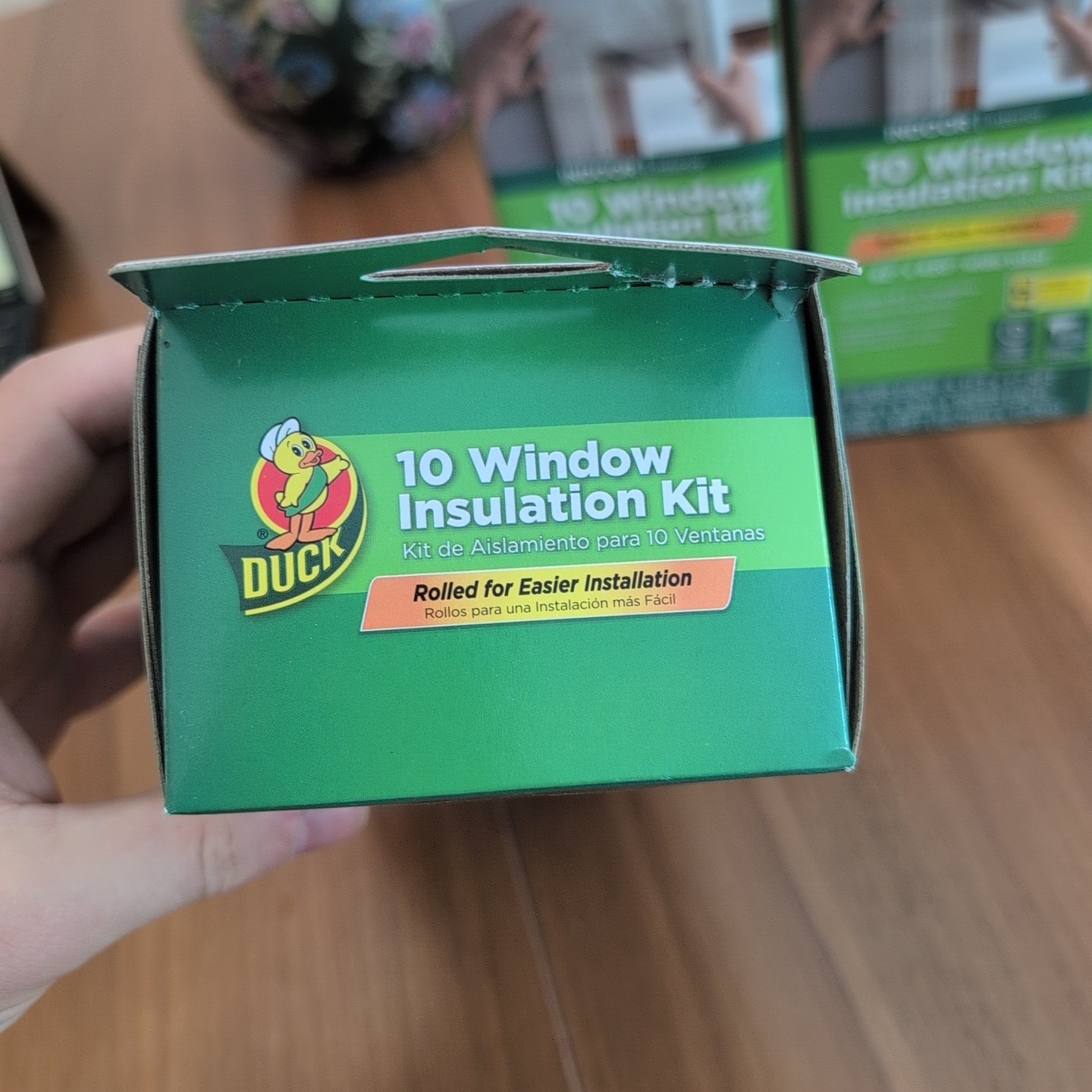 Duck Indoor Window Insulation LOT OF 3 Kits 62″ x 420″ Rolls Shrink Film #42825