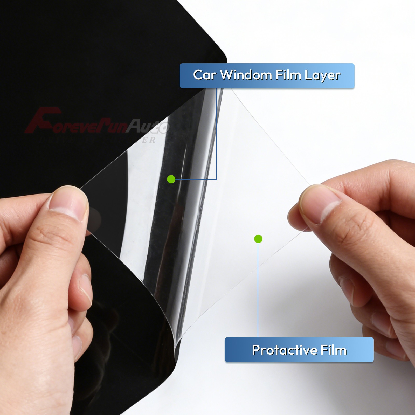 New 40″x100FT 5% Limo Shade 2Ply Car Window Tint Film Roll 5%