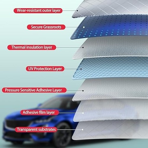 20″x10ft Uncut Roll Window Tint Film VLT 15% UV Block for Car/Home/Office Glass