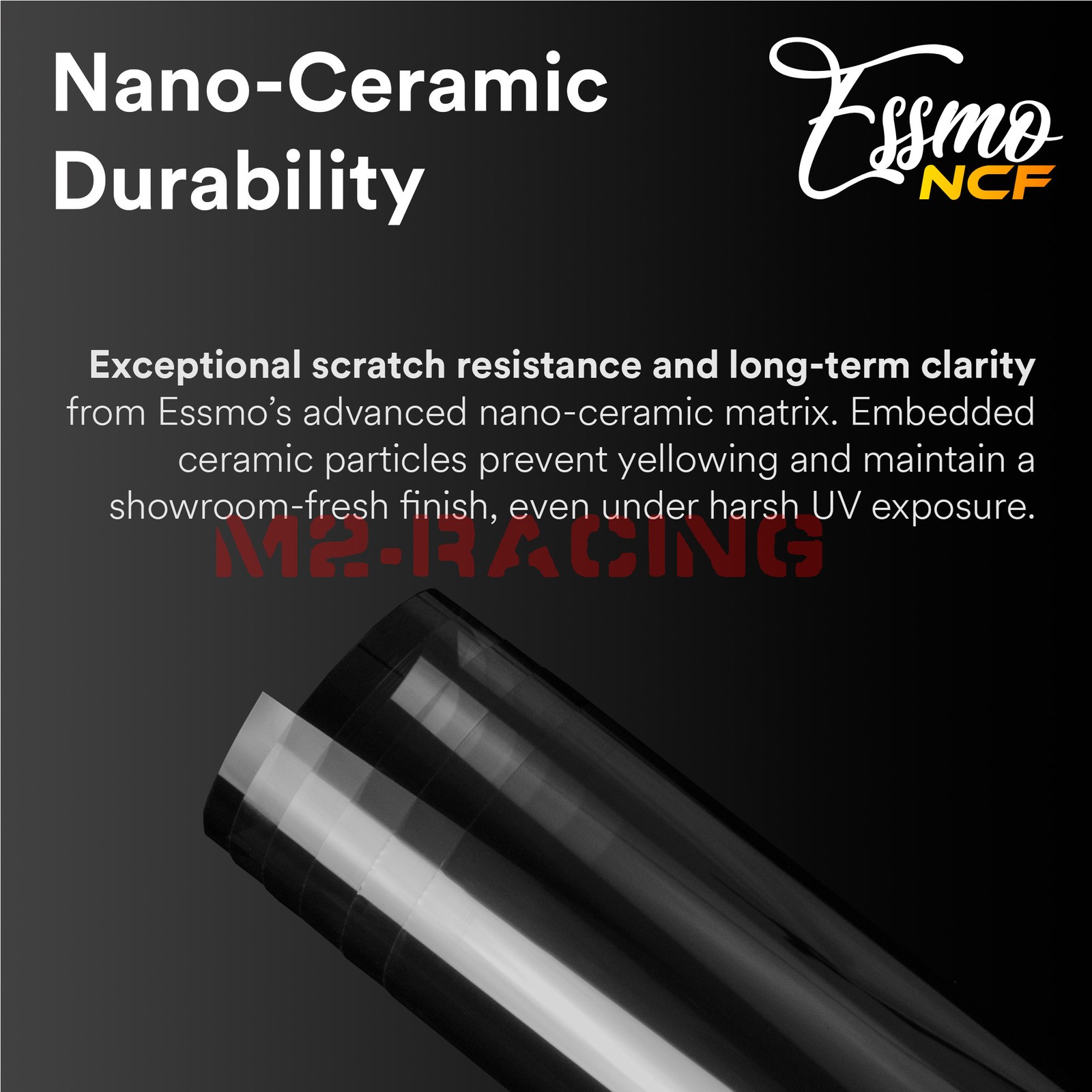 ESSMO Nano Ceramic Window Tint Film 40″ inches Width Car Home UV Heat Protection