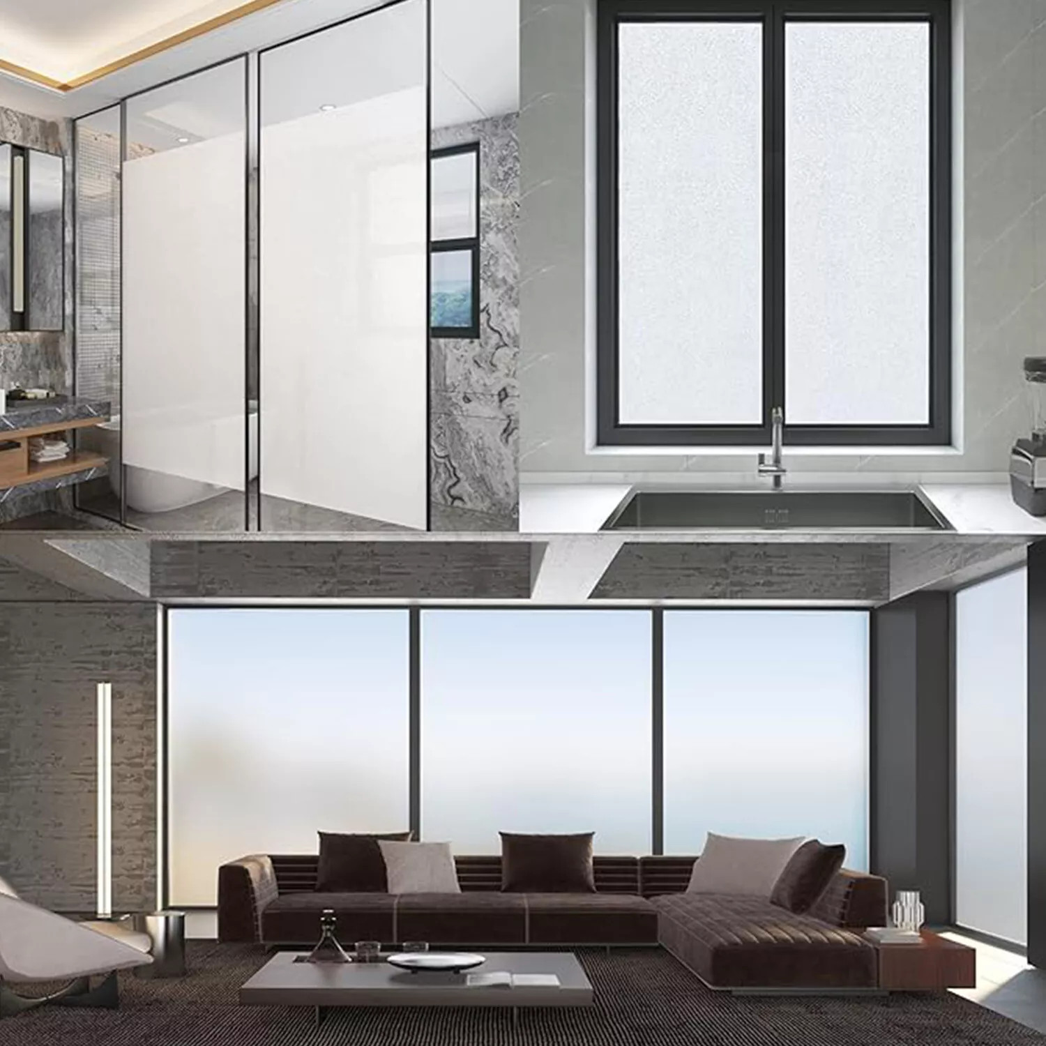 One Way Mirror Window Film Heat UV Reflective Privacy Tint for Home Office USA