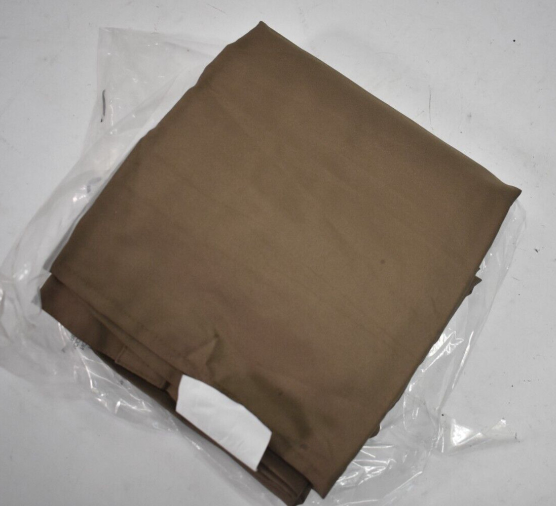 Outdoor Patio Curtain Brown Single Panel Brown 54″ x 120″ Drape 07PCN004-54120