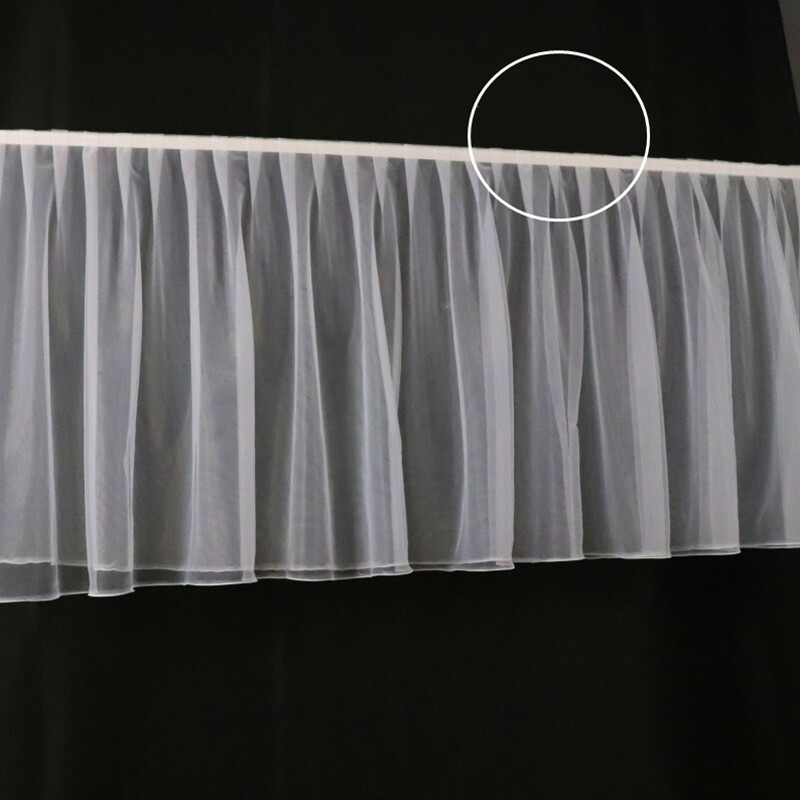 Tutu Ceiling Drapery Panels Wedding Sheer Gauze Long Ceiling Draping Hall Decor
