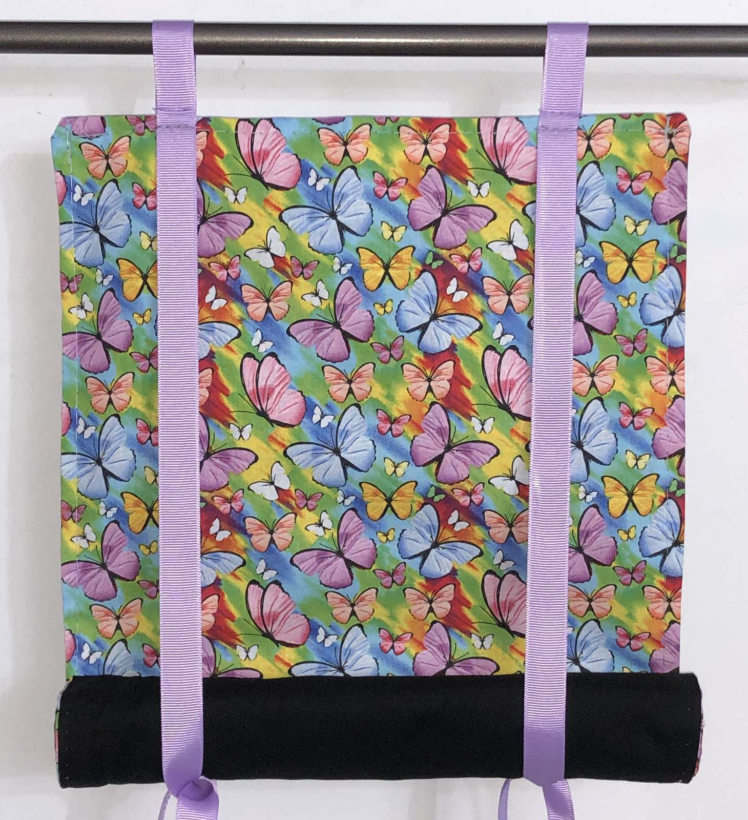 Classroom Door Window Curtain Pastel Butterfly Roll Up Privacy School Panel