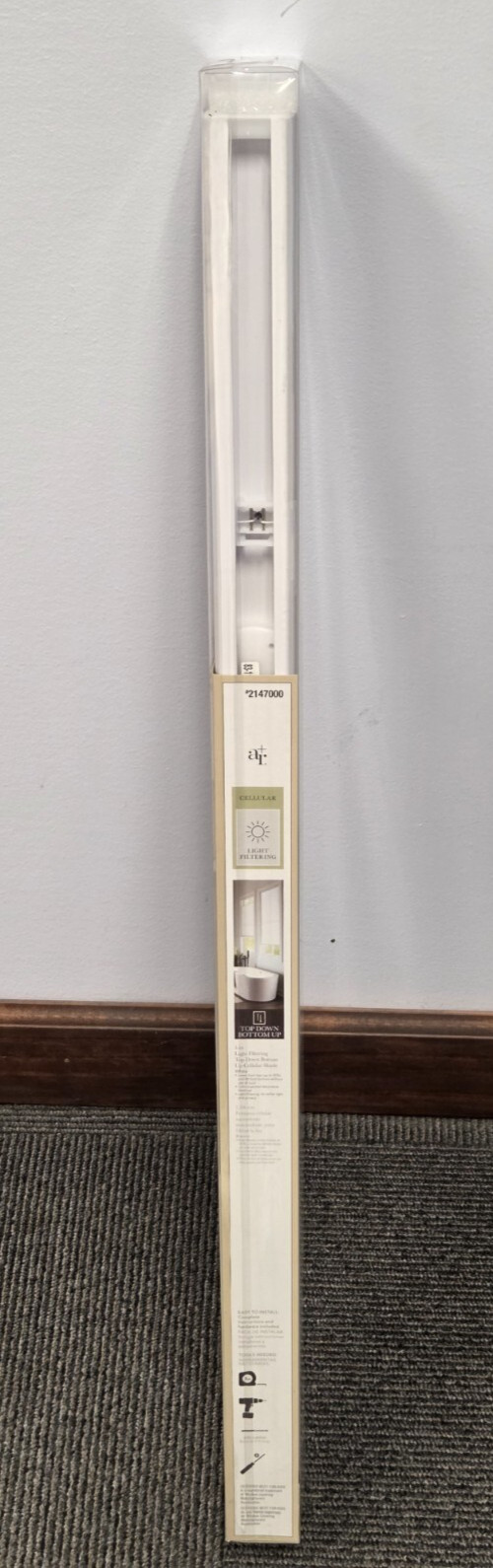 ‘1 PIECE’ – # 2147000, MODEL# 78594 – ALLEN + ROTH – CELLUAR SHADE – 32″ X 72″