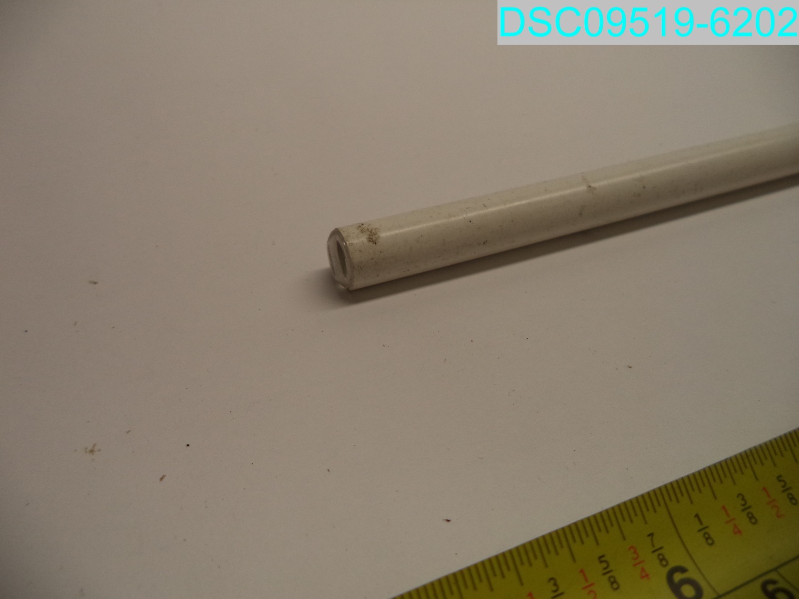 QTY=15: Used 36″ Replacement White Blind Wands 0.42″ OD