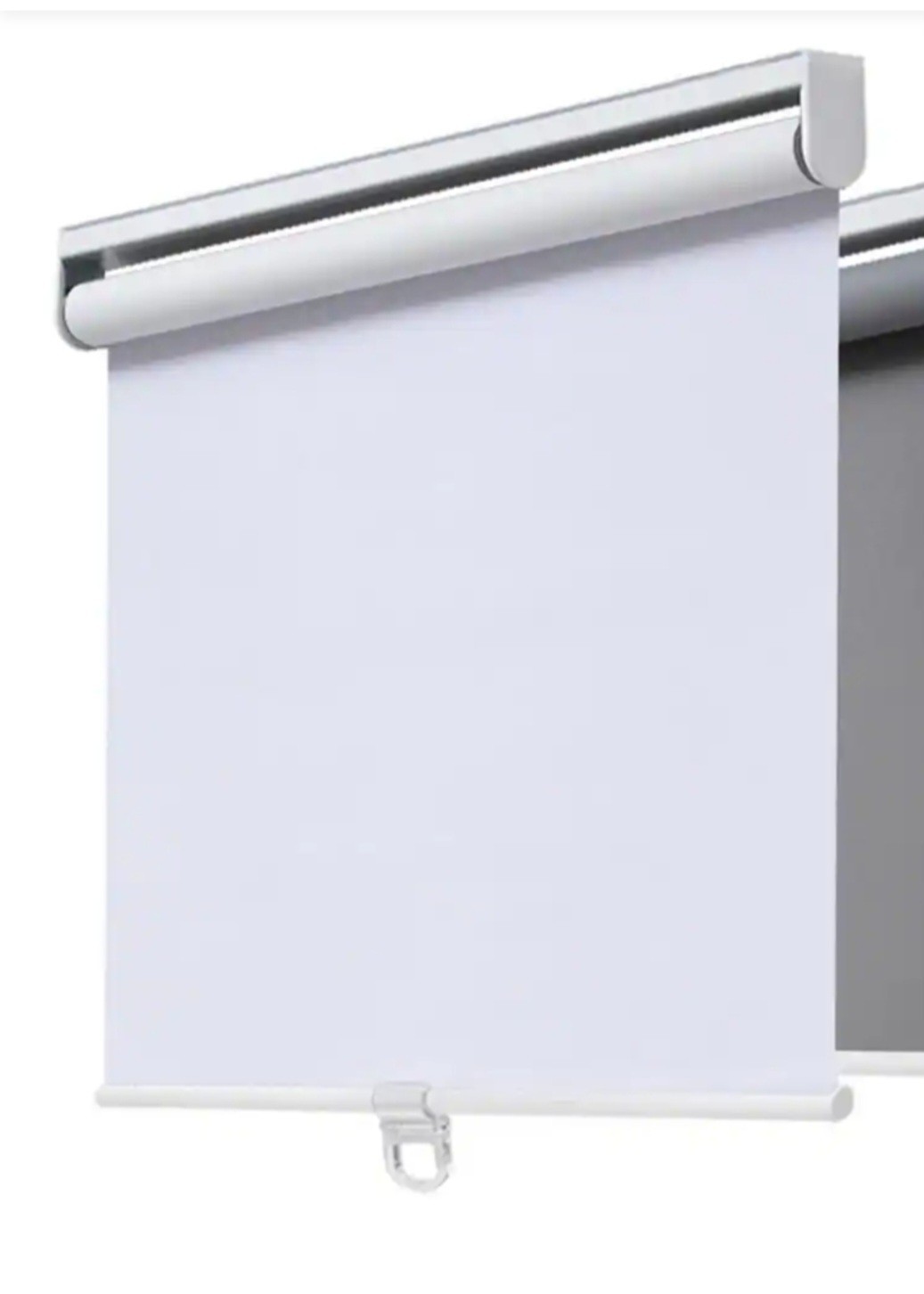 ​AOSKY Blackout Cordless Roller Shade, Linen Cream (23″ W x 72″ H)