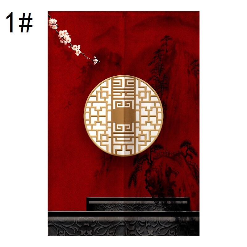 80X120cm Door Curtain Room Divider Linen Cotton Japanese Noren Home Decor Retro