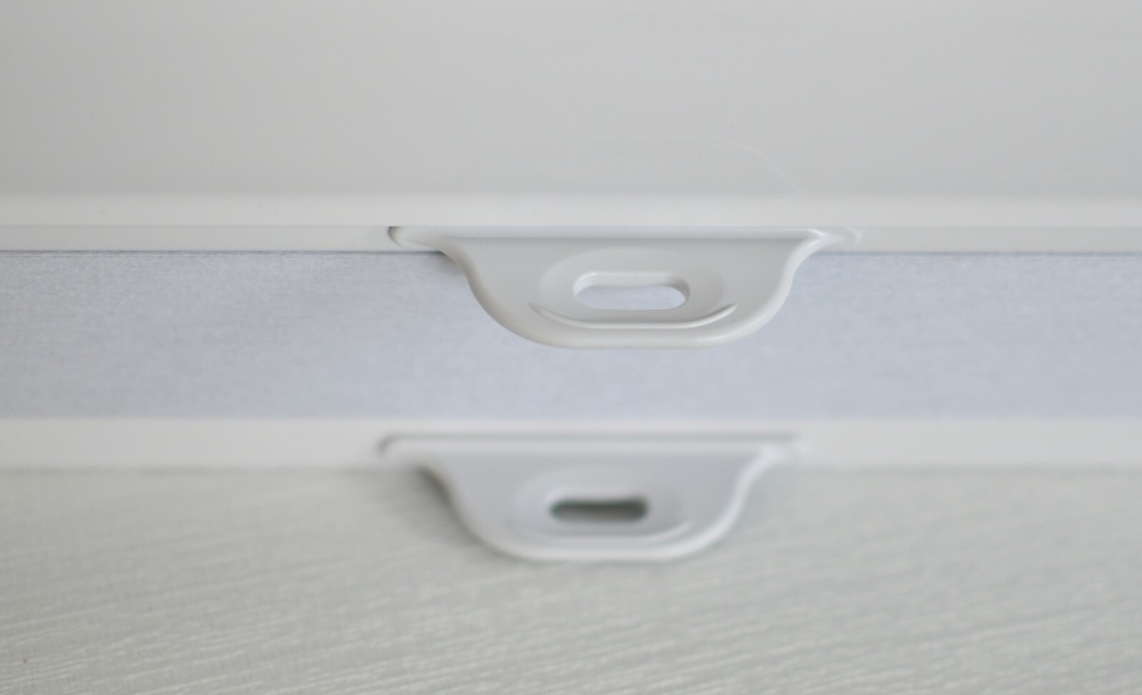 No Drill No Screw Light Filtering White Cellular Blind Shades 45″ Wide or More