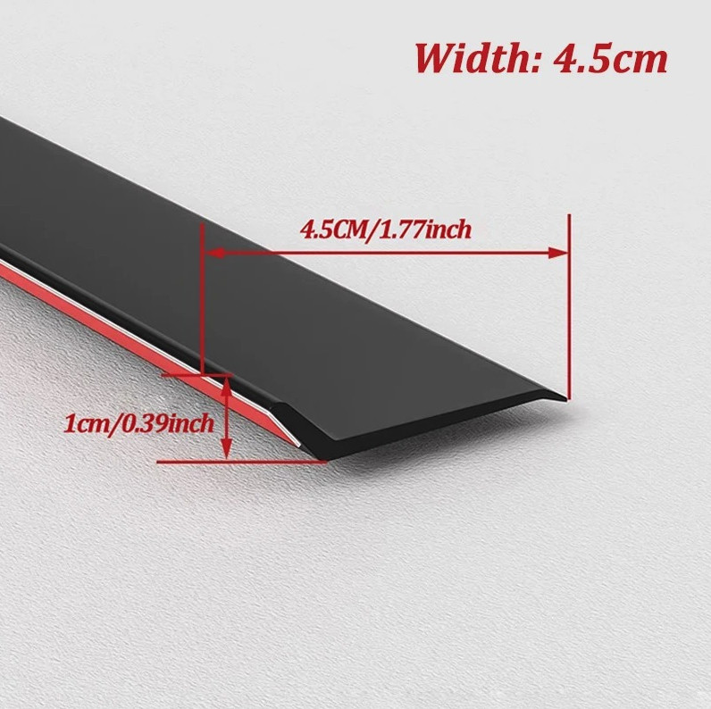 1pc Window Water Blocking Strip 1m Rainproof Sealing Weatherstrip – NEW