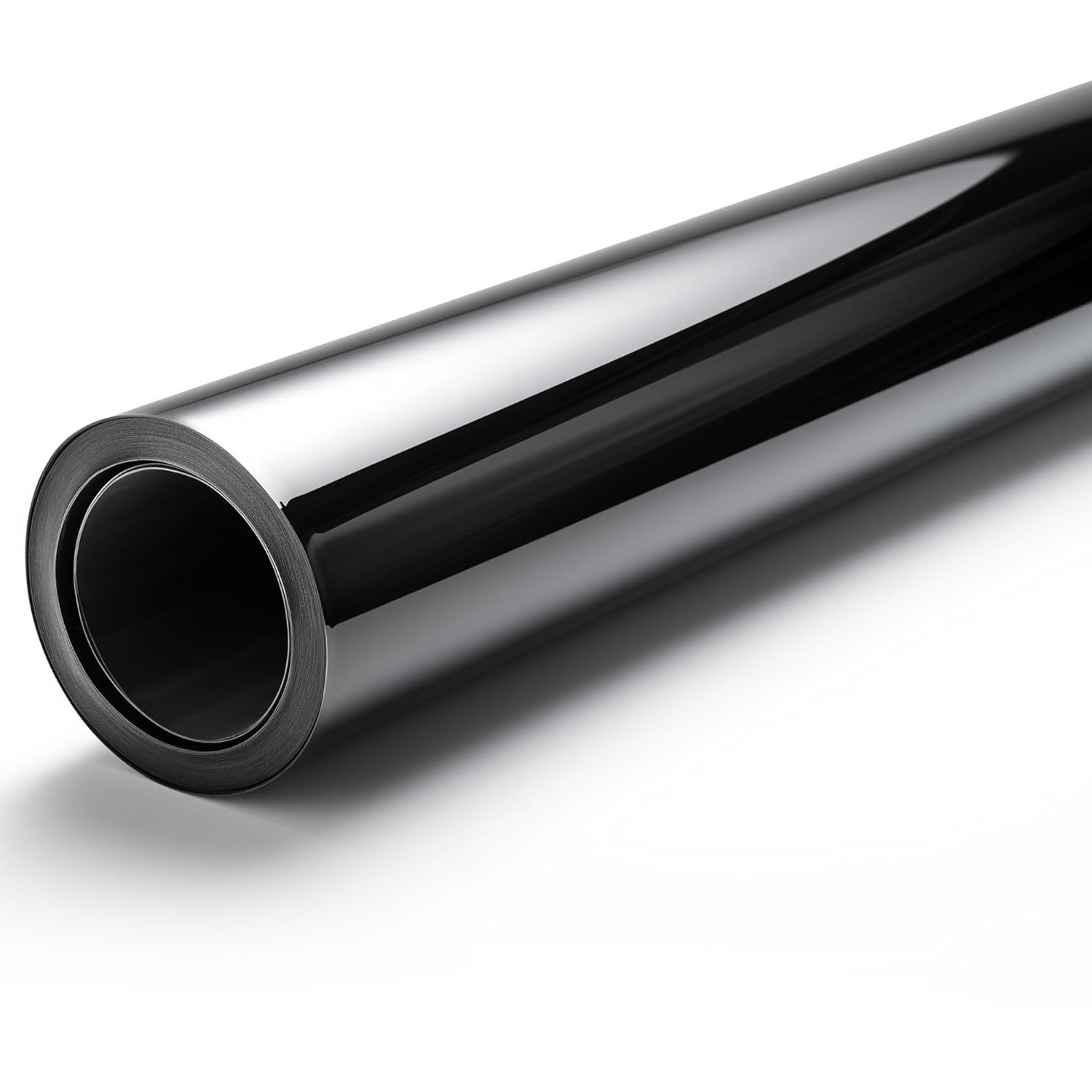 For House Glass Mirror Reflective One Way Privacy Tint Window Film Black VLT:5%