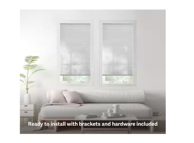 Home Decor Snow Drift Cordless Light Filtering Cellular( SELECT YOUR OWN SIZE )