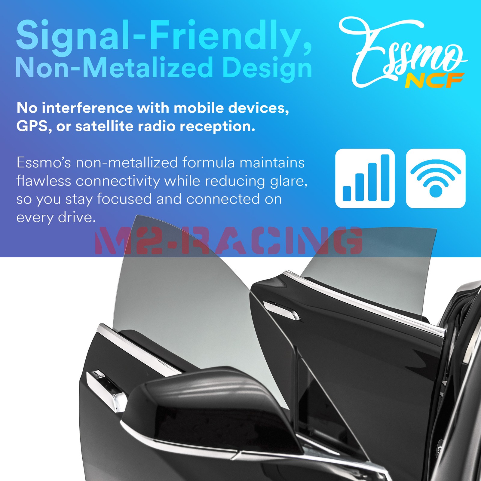 ESSMO Nano Ceramic Window Tint Film VLT UV Car Home Office Roll Heat Protection