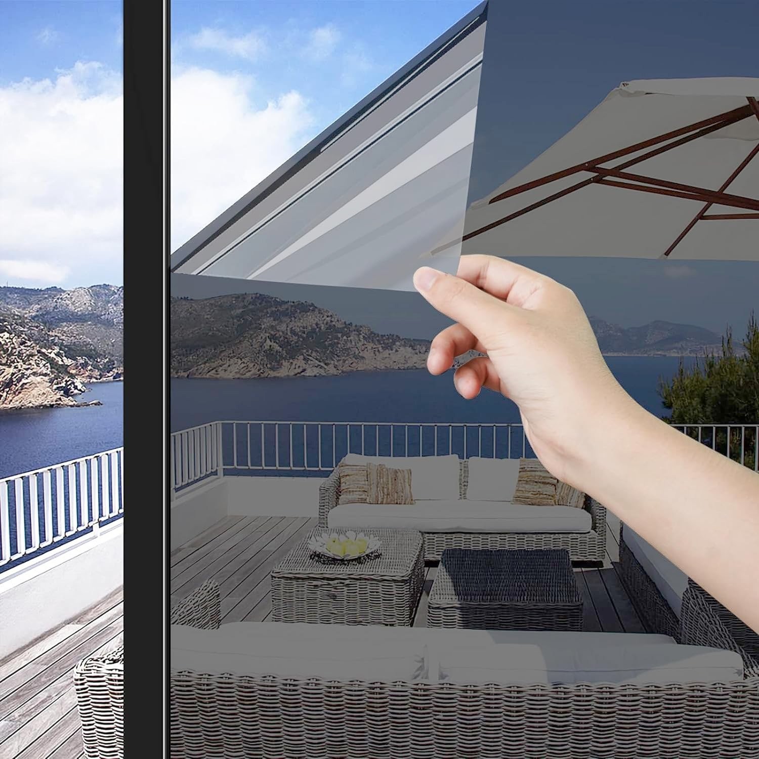 Sun Heat UV Blocking Window Privacy Film Multiple colors 0%/5%/15%/20% VLT