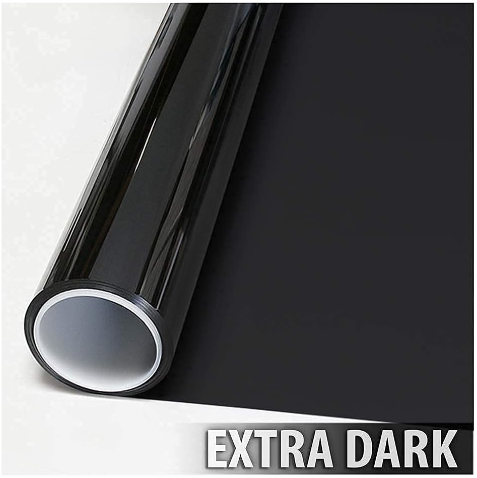 NA05 Daytime Privacy Window Film – Natural Black 5, 48″ x 100′ Roll