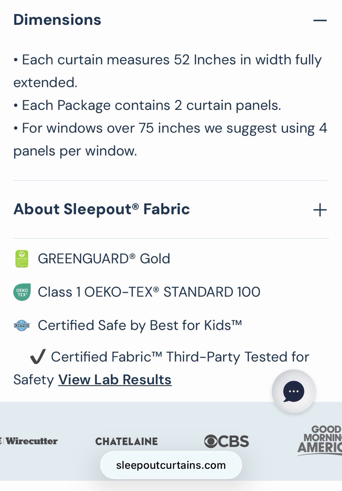 Sleepout Brand Home Blackout Curtain Gray White 52×84 Panel 100% OEKO-TEX 2 Pack
