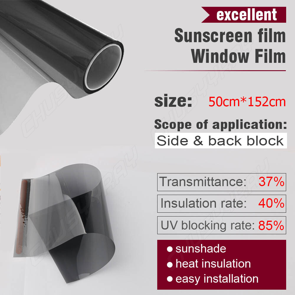 50X152CM Uncut Roll Window Tint Film 15% VLT 20″ Car Home Office Glass