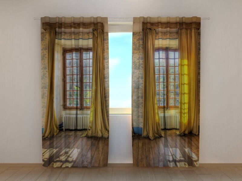 3D Curtain Printed Exclusivity modern print on curtain Wellmira Made to Measure