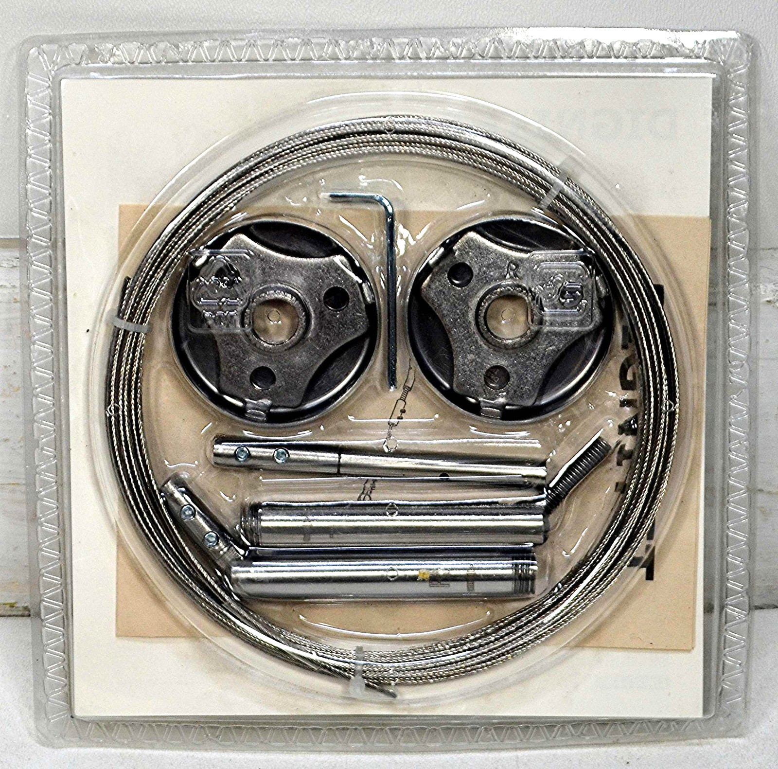 IKEA Dignitet Stainless Steel Curtain Wire System – Up to 197″ Long – adjustable