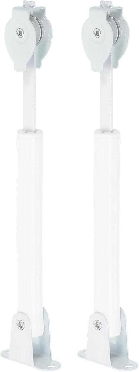 uxcell 2Pcs Universal Spring Loaded Cord 7.48 x 1.57 x 0.67 inches, White