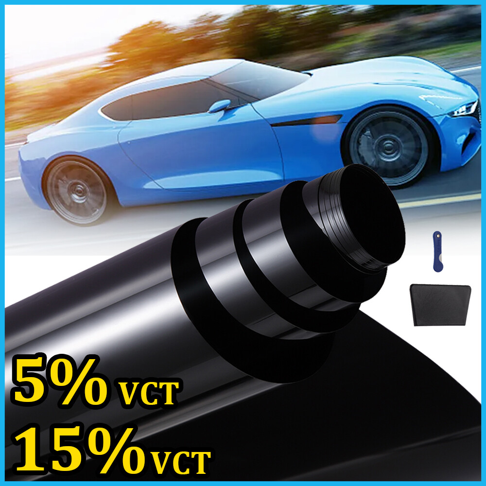 300CM Uncut Roll Window Tint Film 5% 15% VLT 20″ x 10ft Car Home Office Glass