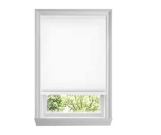 Home Decor Snow Drift Cordless Light Filtering Cellular( SELECT YOUR OWN SIZE )
